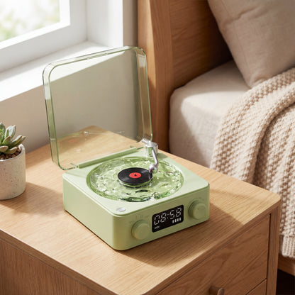 Waves Vinyl Player Bluetooth Speaker